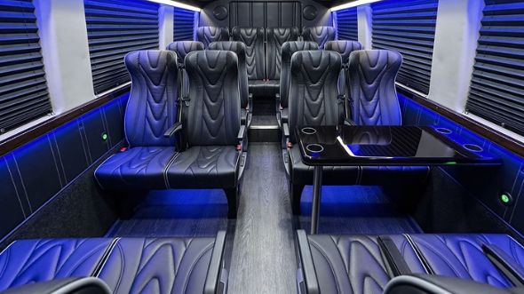 20 passenger sprinter van interior columbus