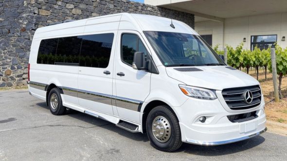 columbus wine tour sprinter van rental