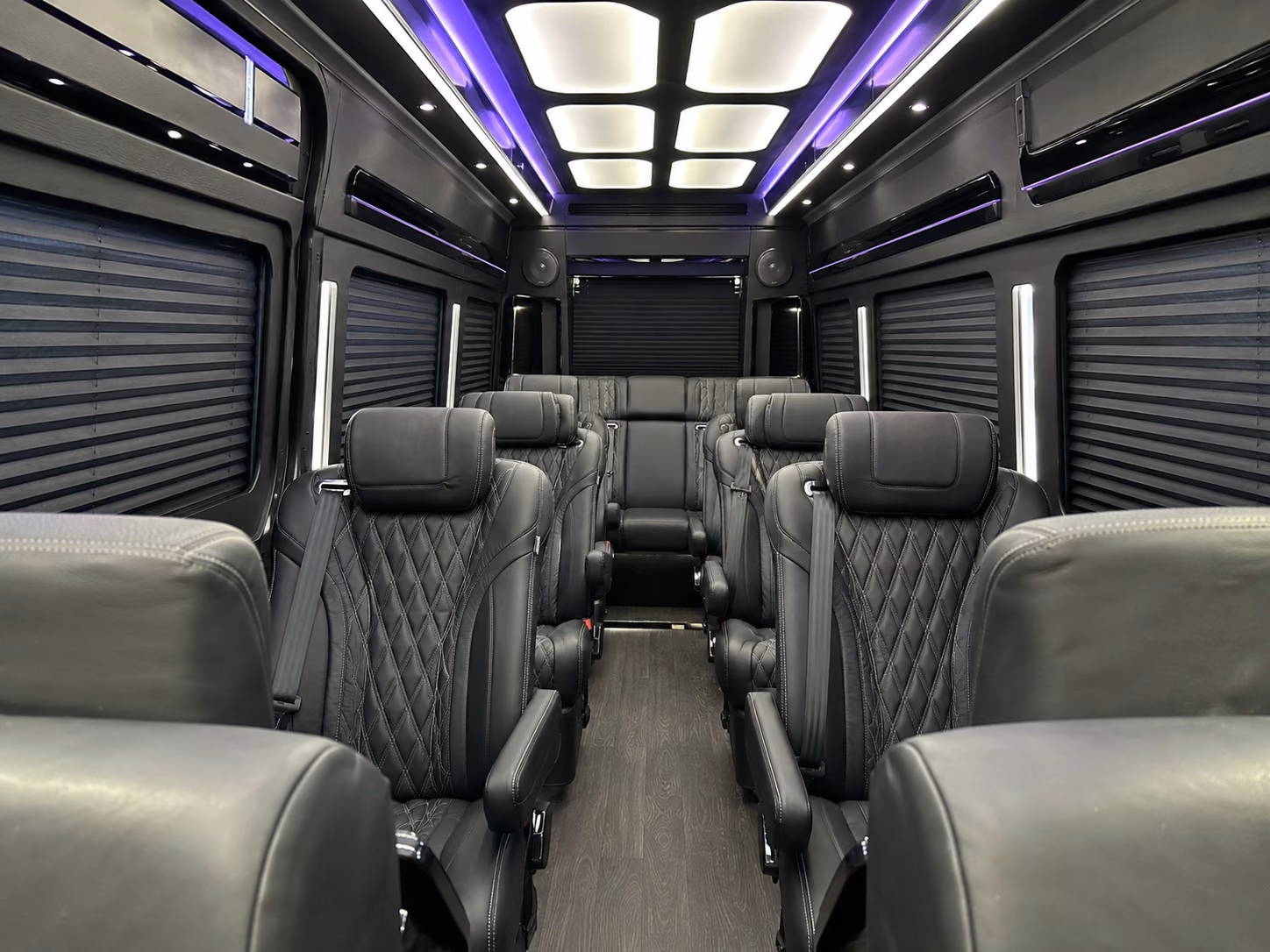 columbus 12 passenger sprinter van inside