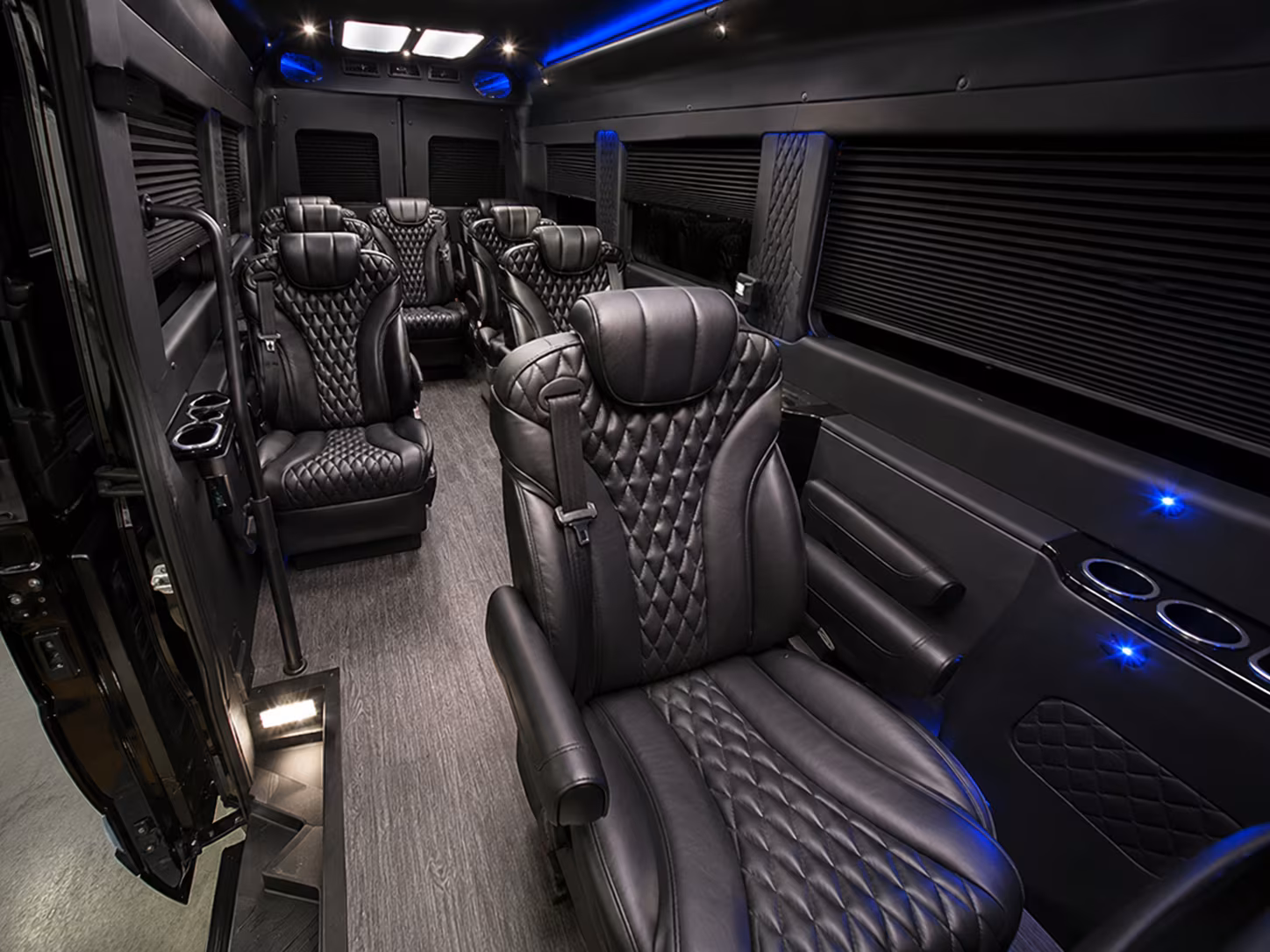 columbus 12 passenger sprinter van interior