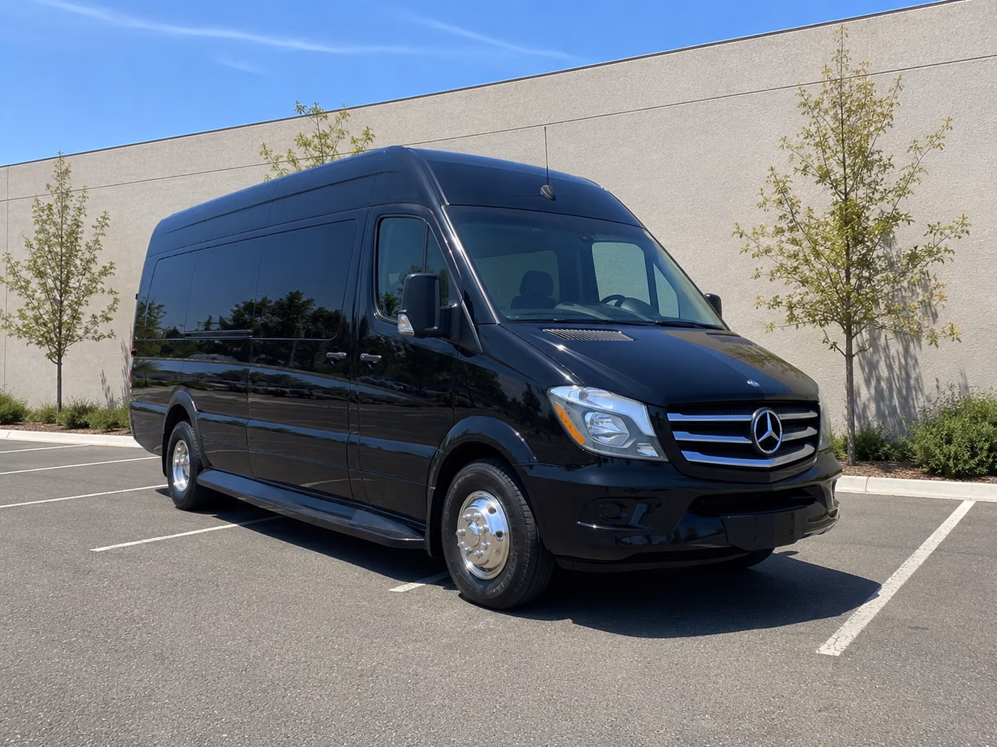 columbus sprinter van booking step 1