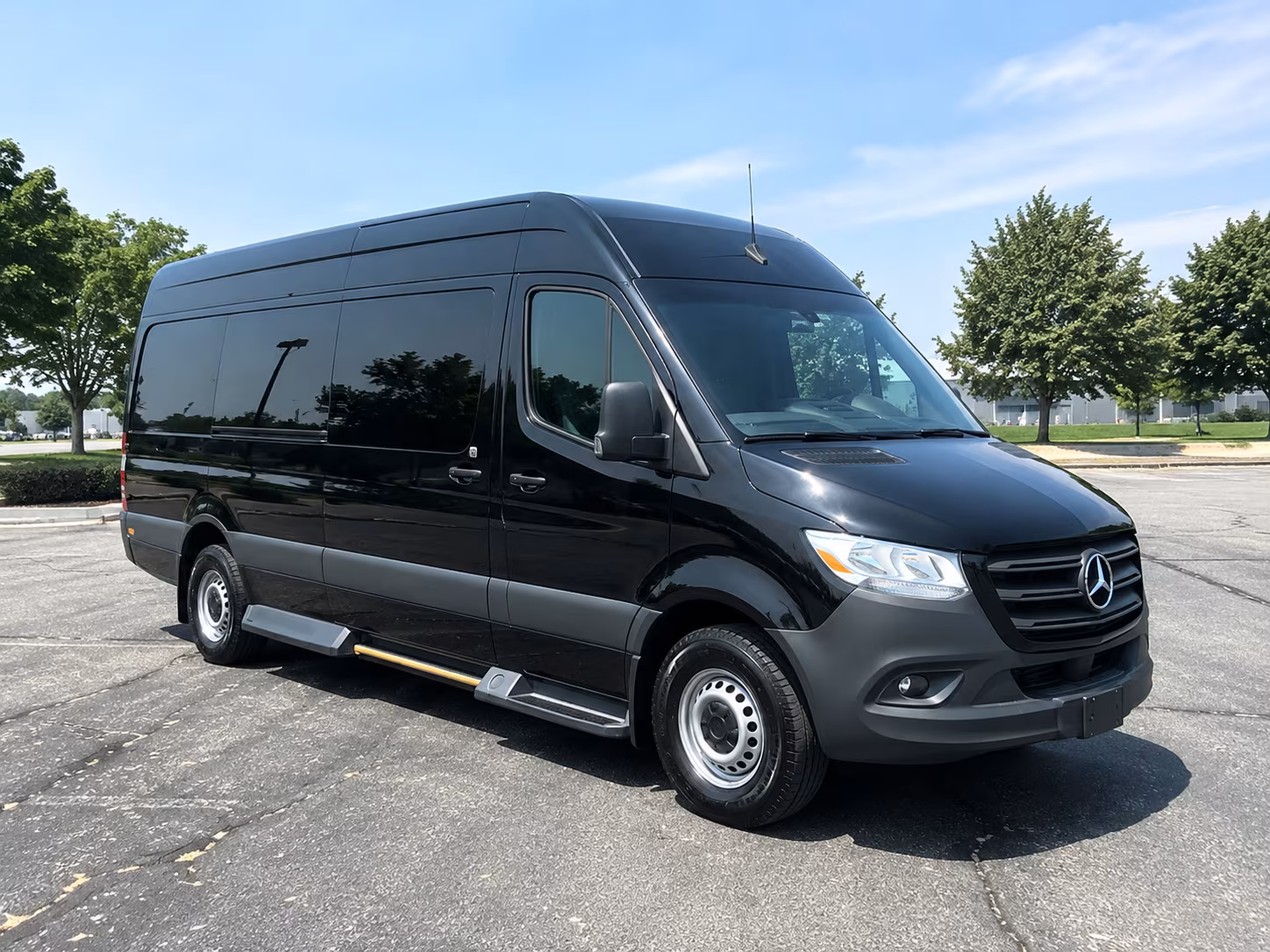 sprinter van rentals for every columbus wedding venue